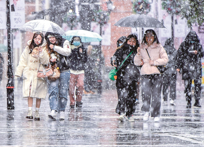 跨年冷空气携大范围雨雪来袭 湖北局地将迎大雪或暴雪