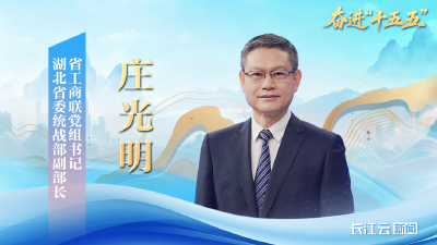 湖北省委统战部副部长、省工商联党组书记庄光明：民营经济发展前景广阔，大有可为！
