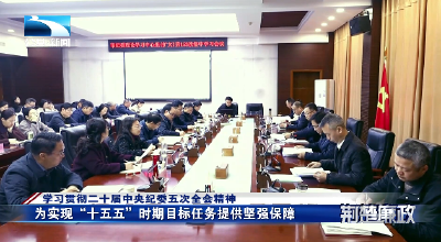 学习贯彻二十届中央纪委五次全会精神 | 襄阳：深学细悟抓落实  推进纪检监察工作高质量发展