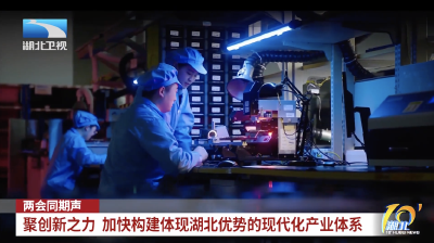 两会同期声｜聚创新之力 加快构建体现湖北优势的现代化产业体系