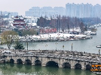 图集 | 荆州迎初雪，古城内外银装素裹