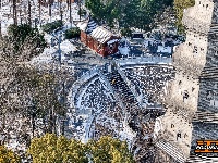 图集 | 荆州沿江景观披“银装” 宛如童话世界