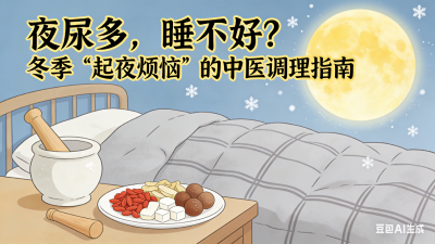 夜尿多，睡不好？冬季“起夜烦恼”的中医调理指南