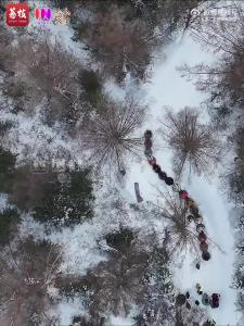 南方“小土豆”记者勇闯东北，体验真人版“雪地贪吃蛇”