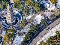 图集 | 荆州沿江景观披“银装” 宛如童话世界