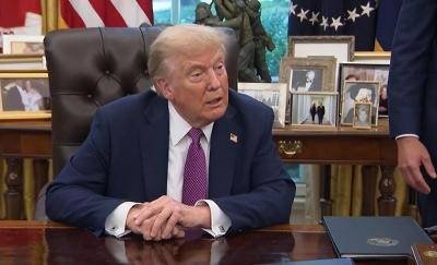 特朗普称希望与伊朗达成协议