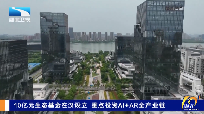 10亿元生态基金在汉设立 重点投资AI+AR全产业链