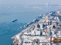 图集 | 荆州沿江景观披“银装” 宛如童话世界