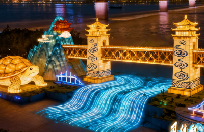 官宣！“江汉揽胜”游线上新，江边灯会免费！