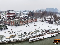 图集 | 荆州迎初雪，古城内外银装素裹