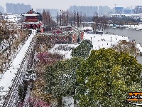 图集 | 荆州迎初雪，古城内外银装素裹