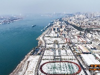 图集 | 荆州沿江景观披“银装” 宛如童话世界