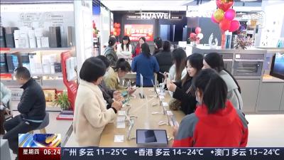 “国补”叠加商家优惠 消费市场迎新年“开门红”