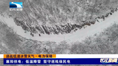 襄阳供电：低温降雪 坚守巡线保民电