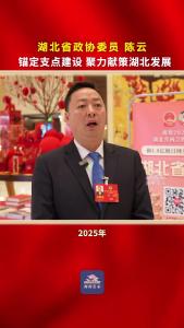湖北省政协委员、荆州市慈善总会驻会副会长兼秘书长陈云：锚定支点建设 聚力献策湖北发展