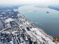 图集 | 荆州沿江景观披“银装” 宛如童话世界