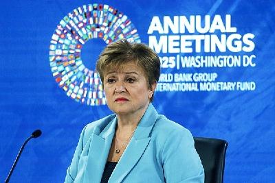 IMF总裁强调央行独立性 公开力挺美联储主席鲍威尔