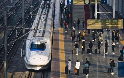 全国铁路元旦假期发送旅客超4800万人次