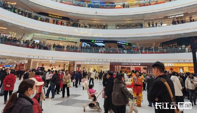 湖北消费市场元旦“开门红” 三天揽金超209亿元