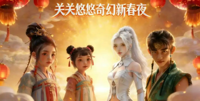 首部全AI春晚“关关悠悠奇幻新春夜”2月14日首播