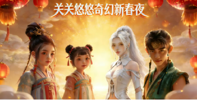 首部全AI春晚“关关悠悠奇幻新春夜”春节首播