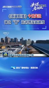 《新闻联播》今日关注 湖北“智”造创物流新速度   每小时发出超7000件年货包裹