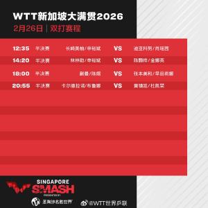 孙颖莎晋级女单16强 王楚钦林诗栋今天冲击8强 最新赛程来了