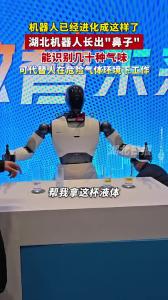 ​湖北机器人长出“鼻子”，能识别几十种气味