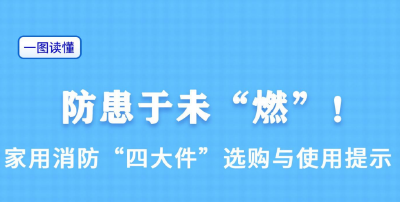 家用消防“四大件”如何选购使用？市场监管总局发布提示