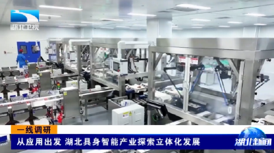 一线调研 | 从应用出发 湖北具身智能产业探索立体化发展