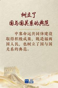 学习新语｜中塞铁杆友谊独树一帜