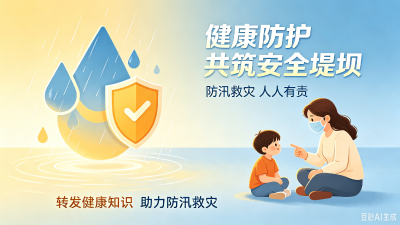 暴雨后，这五道“健康防线”请务必守住！