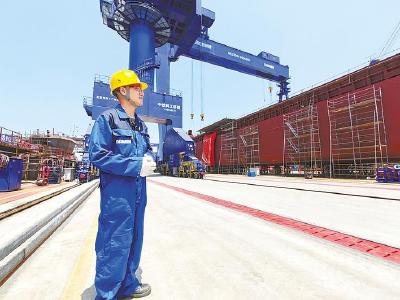 “龙舟”造绿船！让万吨海船从长江驶向大海