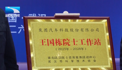 湖北新能源汽车领域首个院士工作站揭牌
