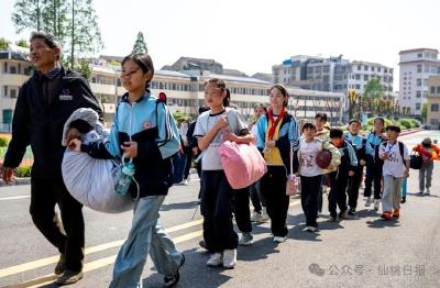 仙桃校园定制公交“开”进乡镇