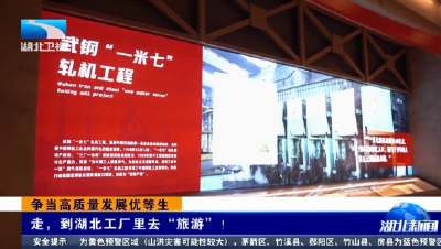 争当高质量发展优等生 | 走，到湖北工厂里去“旅游”！