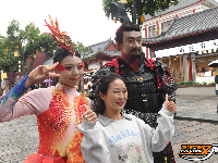 图集 | 国庆首日 荆州宾阳楼开城仪式带你“穿越”回楚都