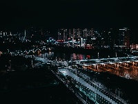 夜色中的二桥