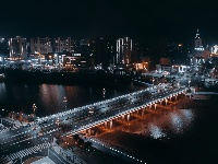 夜色中的二桥