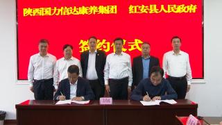 国力信达康养产业项目落户红安