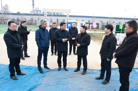 刘堂军调研企业和项目建设工作