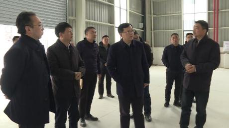  胡广到红安高新区调研工业企业复工复产 重点项目开工