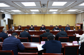 胡广主持召开县“四大家”联席会