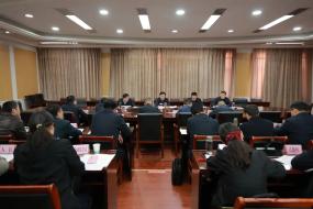 胡广主持召开红安县2026年“一季度...