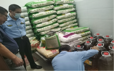 【食品安全专栏】九道咸水东风希望小学：校园食品安全检查在行动