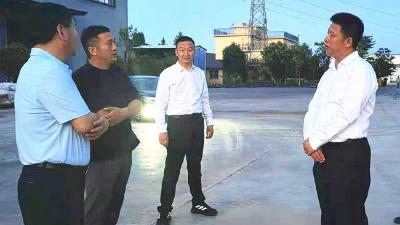 纪道清深入西城工业园调研工业经济发展