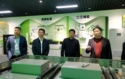 谢晓鸣赴河南省新乡市开展新能源产业招商