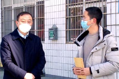 高明哲开展新春走访慰问