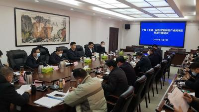 纪道清谢晓鸣部署推进绿色智能铸造产业园项目