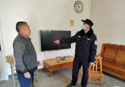 五台乡：开展“敲门行动” 助牢消防安全防线